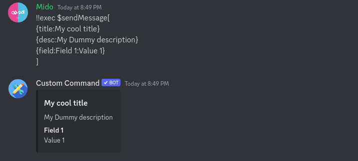Dummy Embed Example